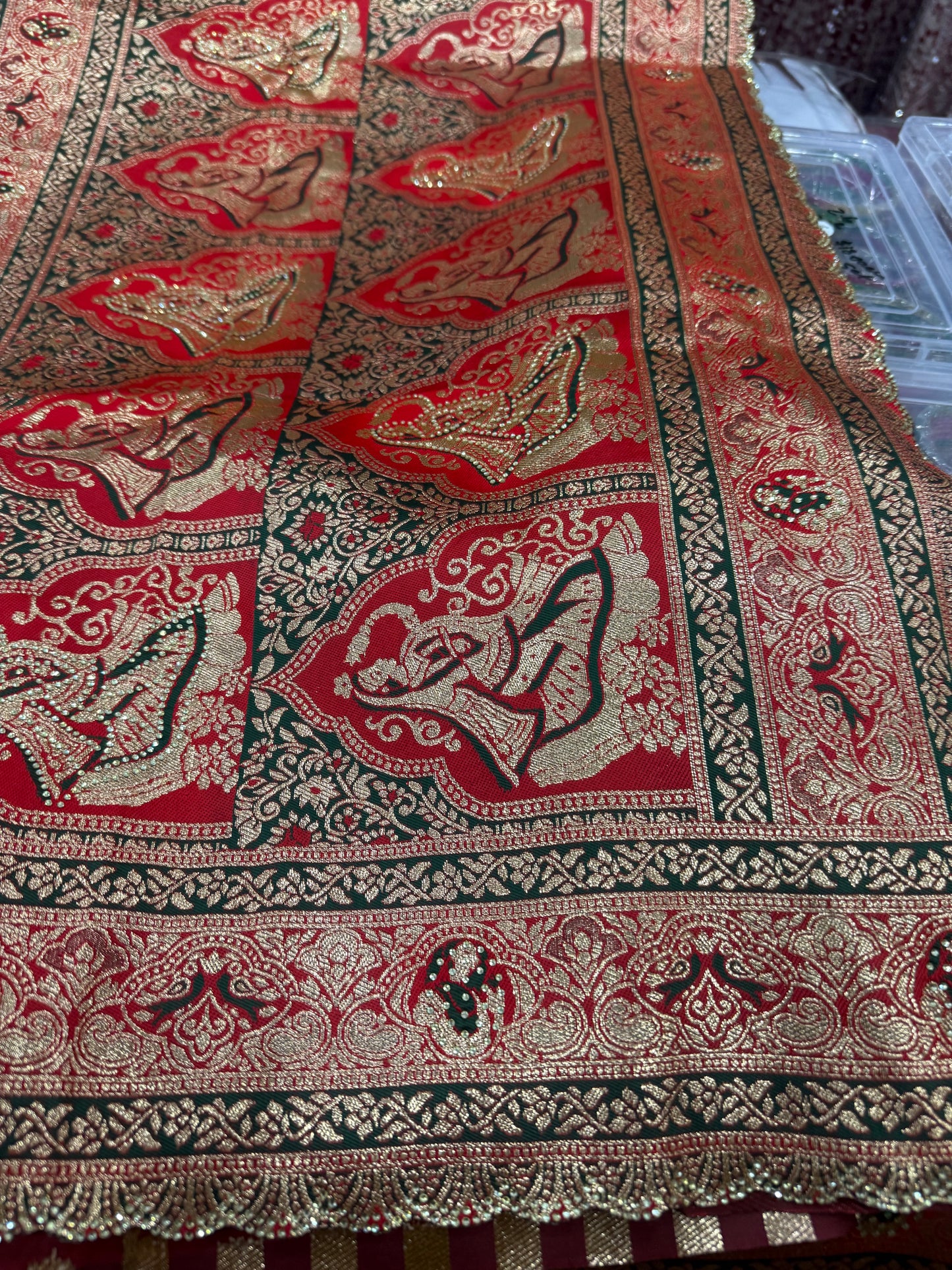 Beautiful designer pure silk saree