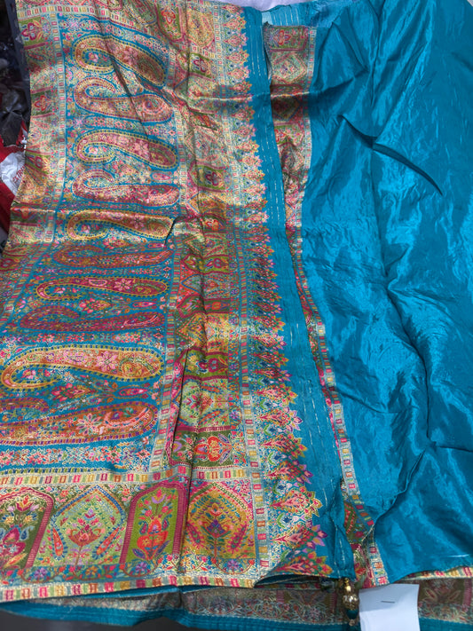 Beautiful designer pure silk saree