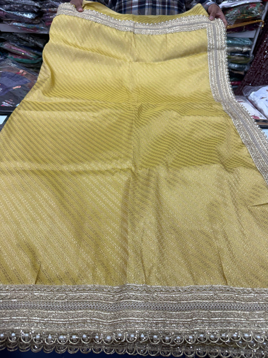 Beautiful designer Banarasi silk saree