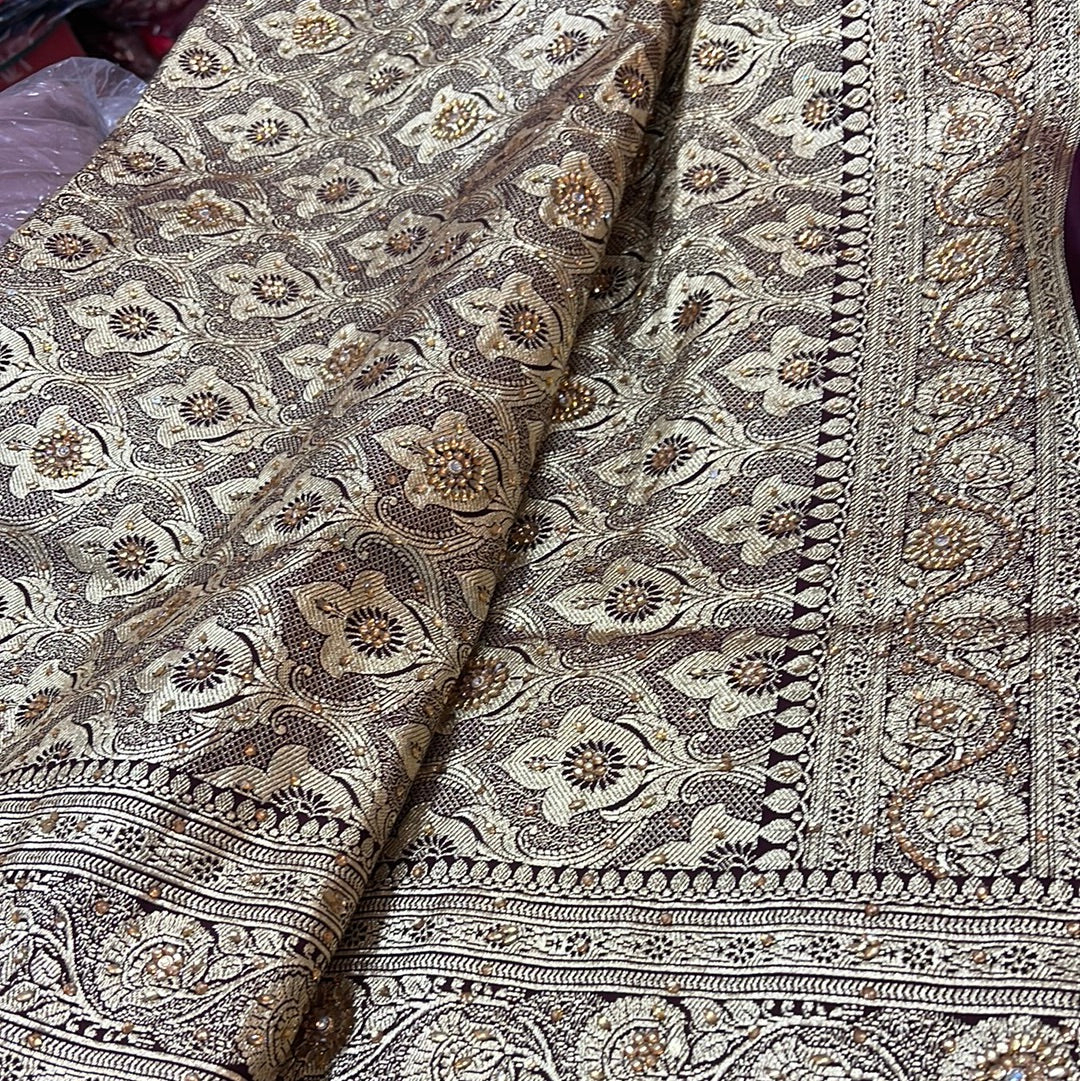 Beautiful designer pure silk saree