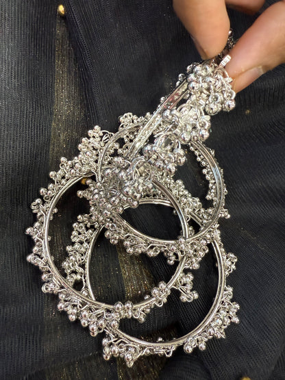 Beautiful designer oxidised bangles set