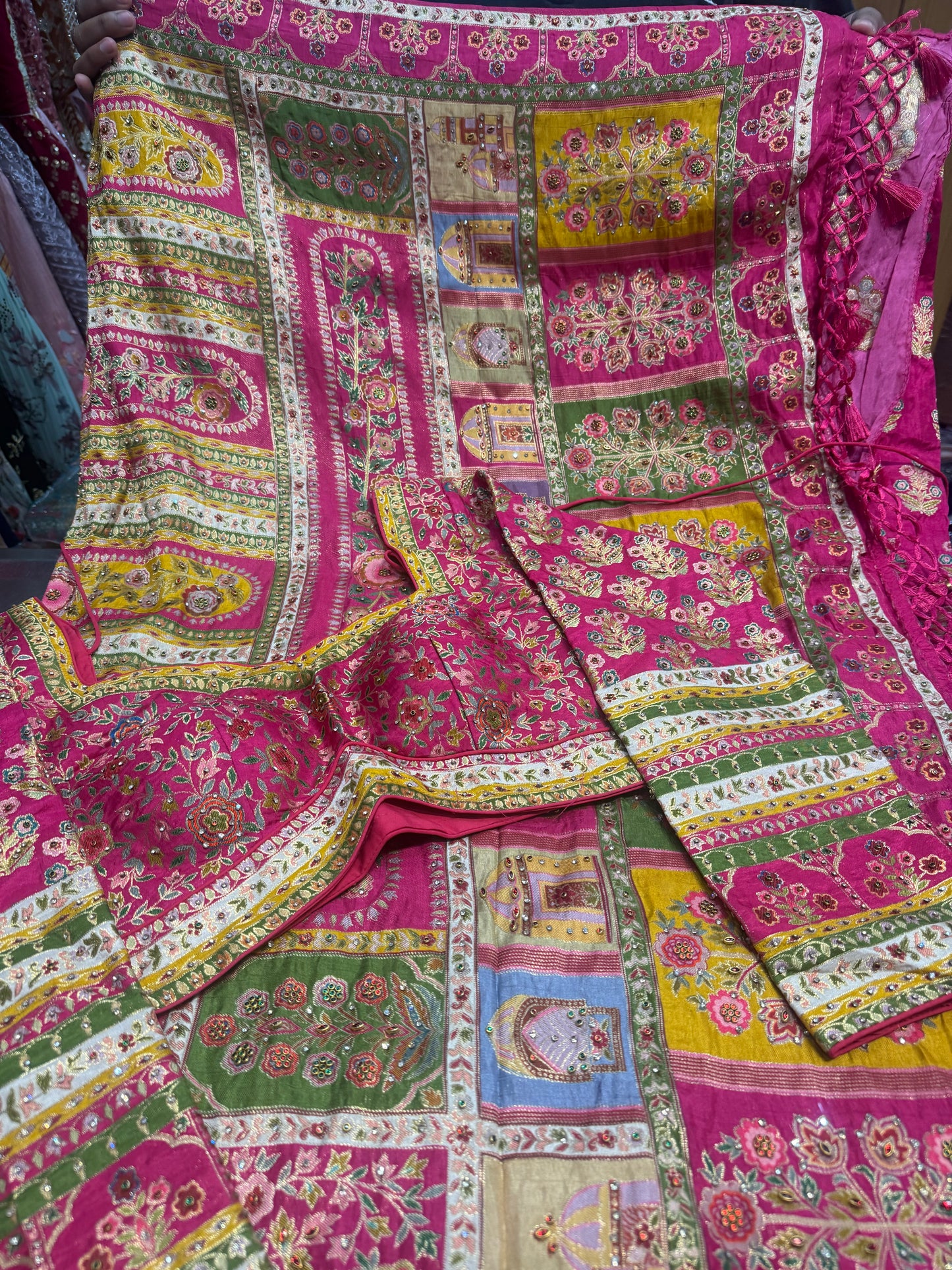 Beautiful designer saree with readymade blouse