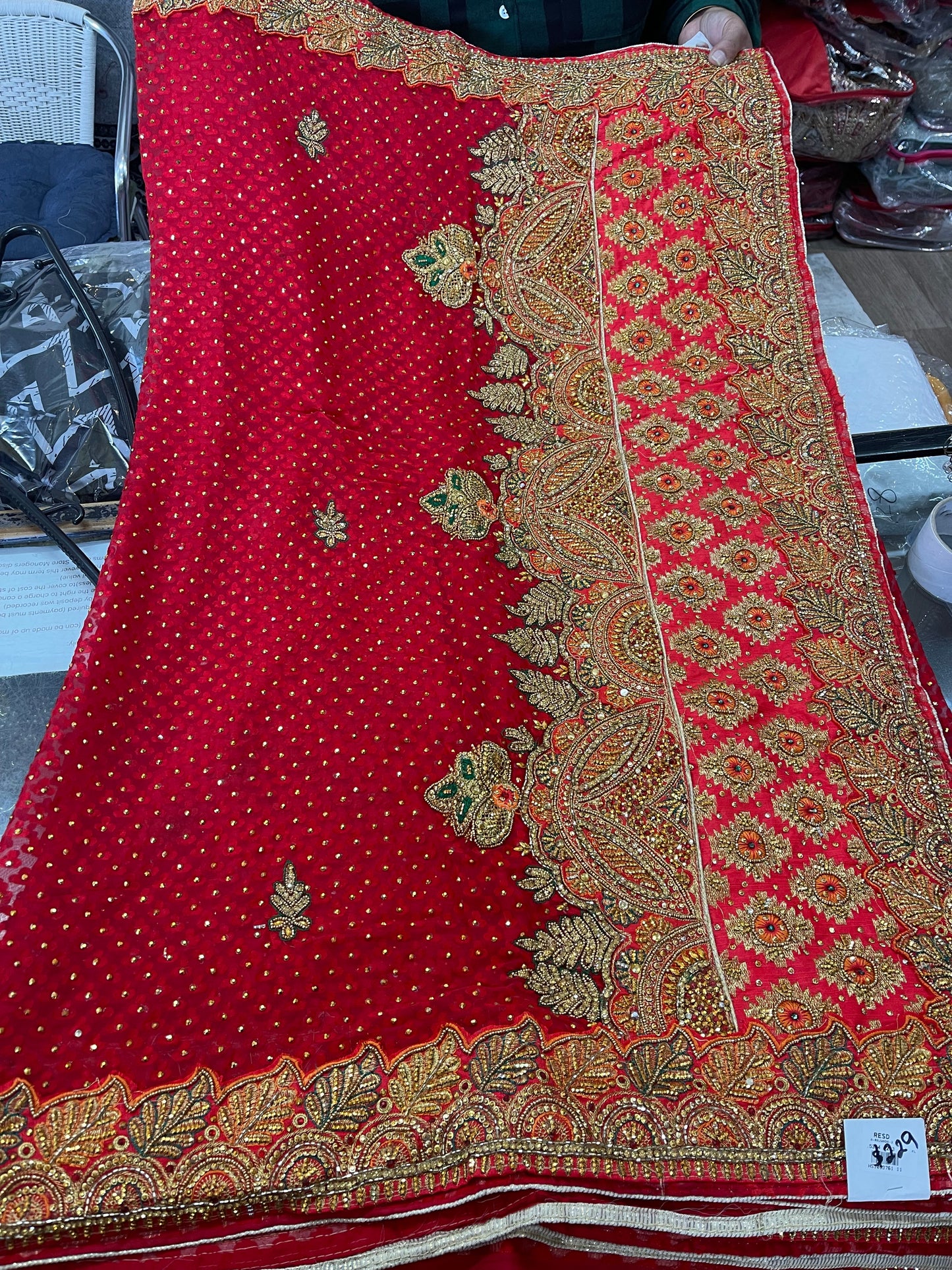 Beautiful designer heavily embroidery sarees