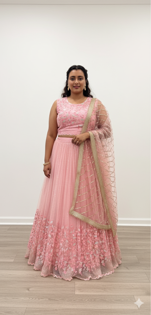 Beautiful designer lengha choli