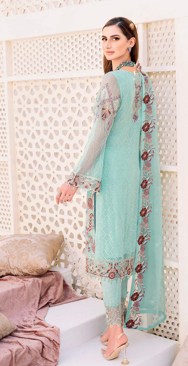 Beautiful designer Pakistani style suit