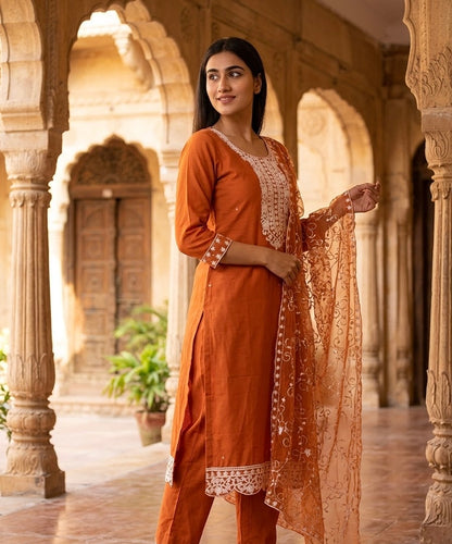 Beautiful designer Kurti pants dupatta