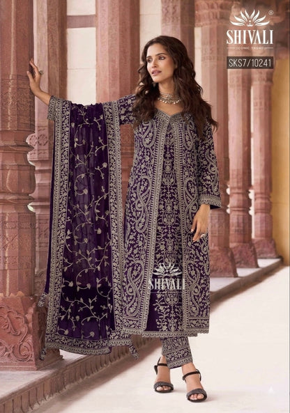 Beautiful designer Pakistan style suit