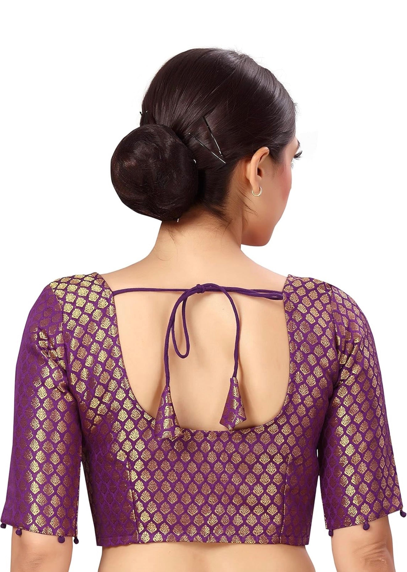 Beautiful designer brocade readymade blouse