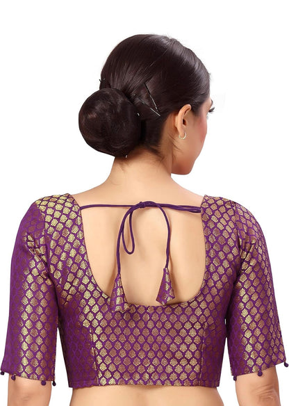 Beautiful designer brocade readymade blouse