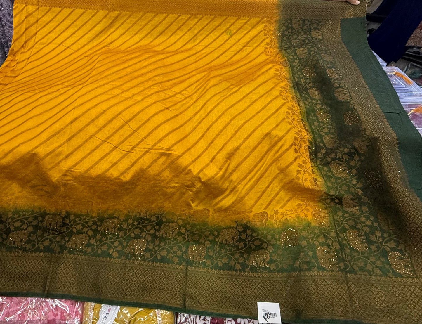 Beautiful designer cotton silk saree