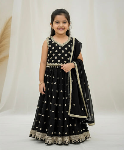 Beautiful designer lengha choli for kids