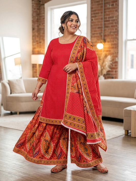 Beautiful designer sharara suit