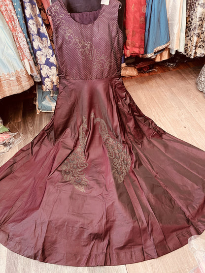 Beautiful designer gown style anarkali