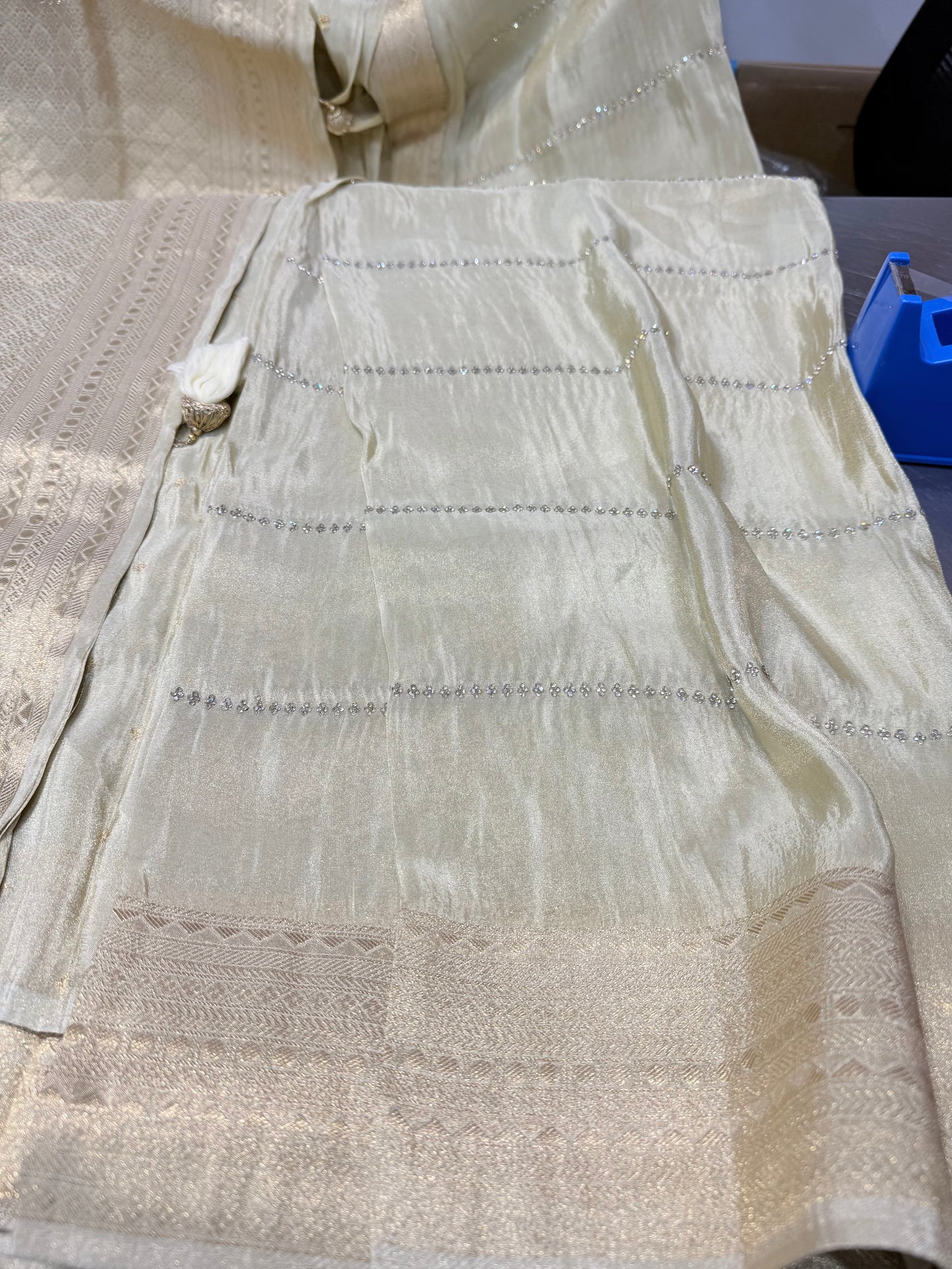 Beautiful designer pure silk saree