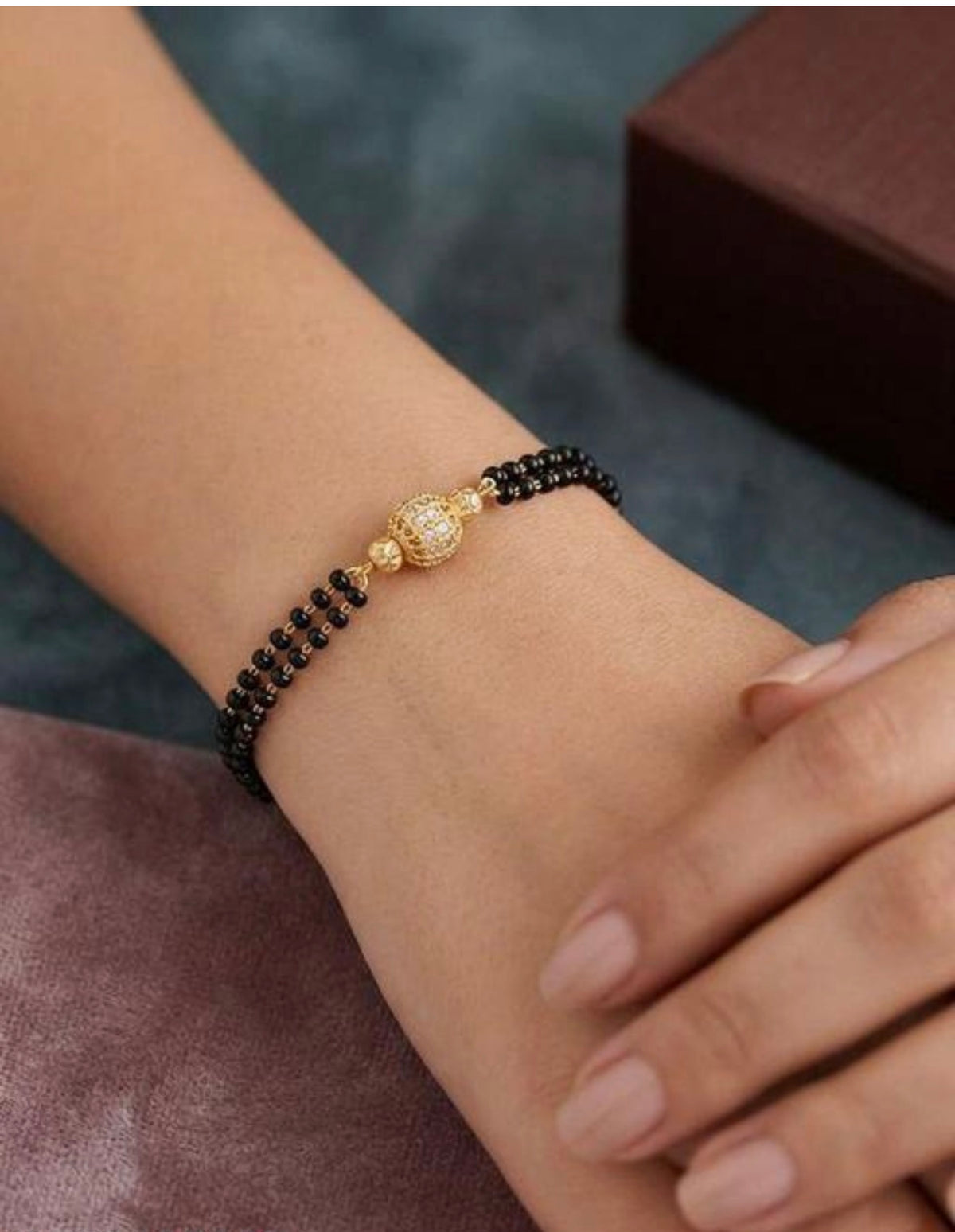 Beautiful designer hand mangalsutra