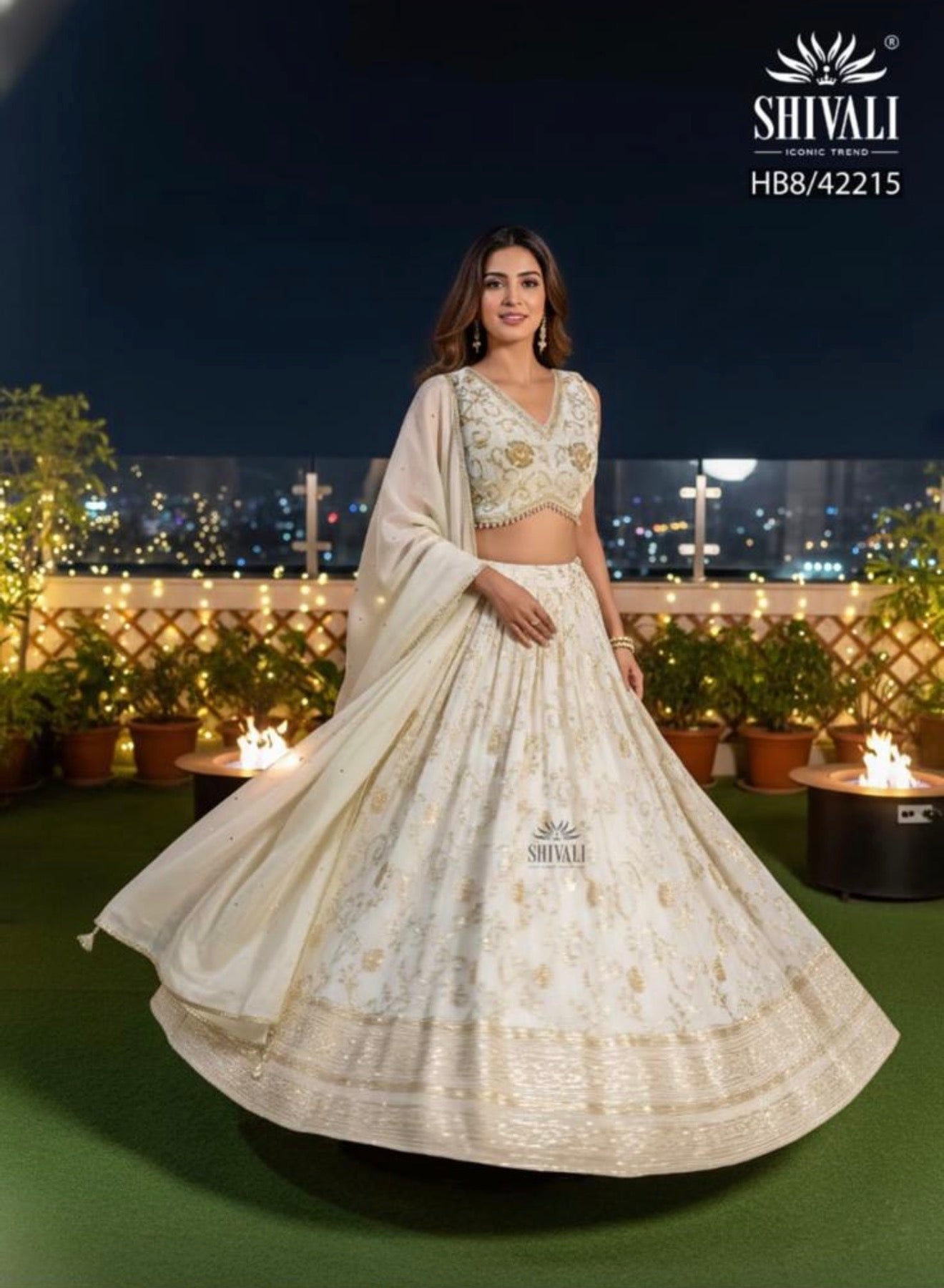 Beautiful designer lengha choli suit