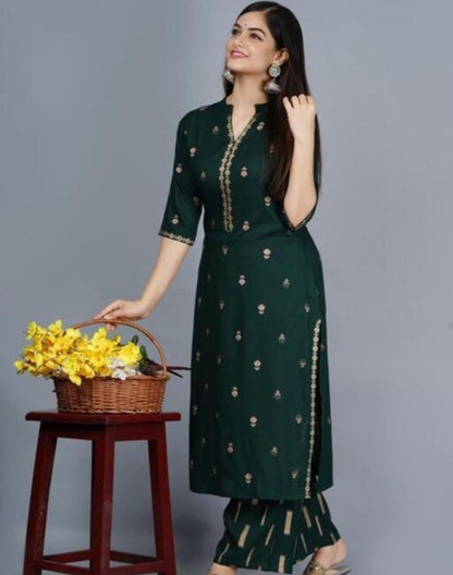 Beautiful designer Kurti with plazo