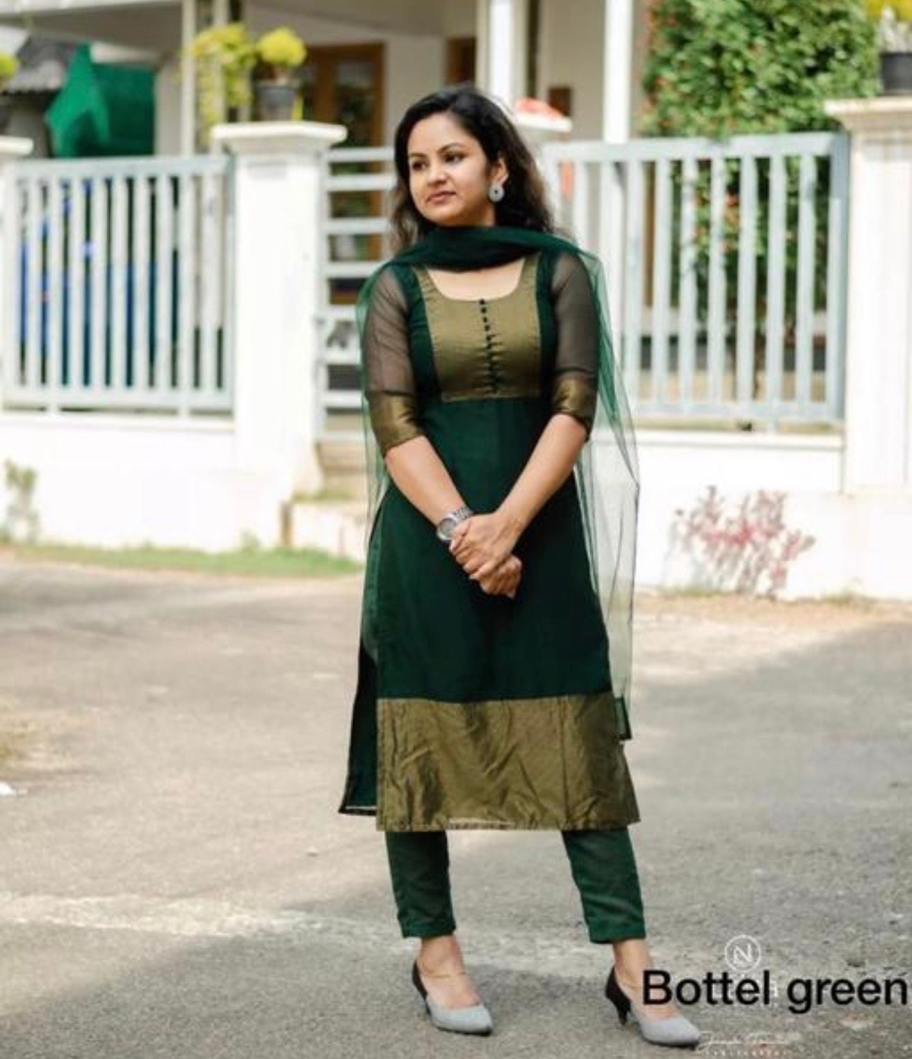 Beautiful designer Kurti pants dupatta