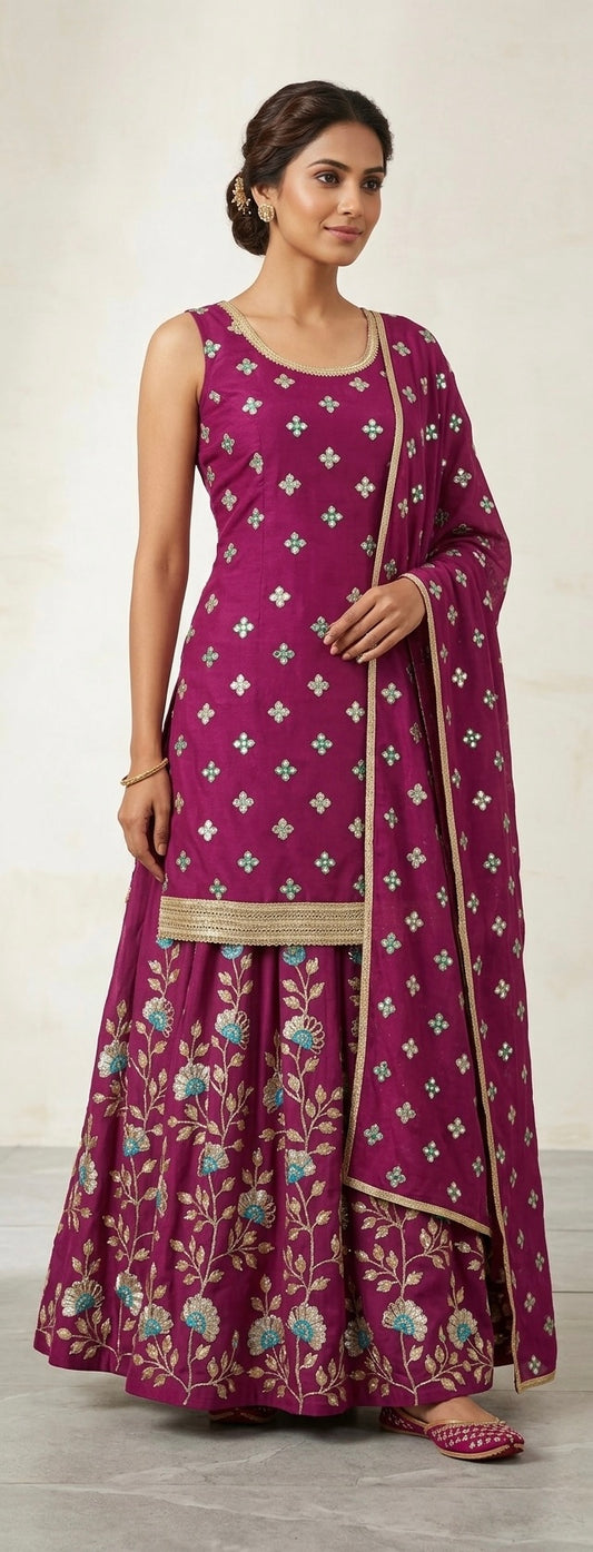Beautiful designer Lengha choli