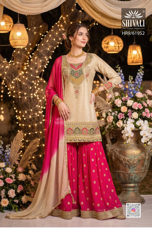 Beautiful designer sharers suit