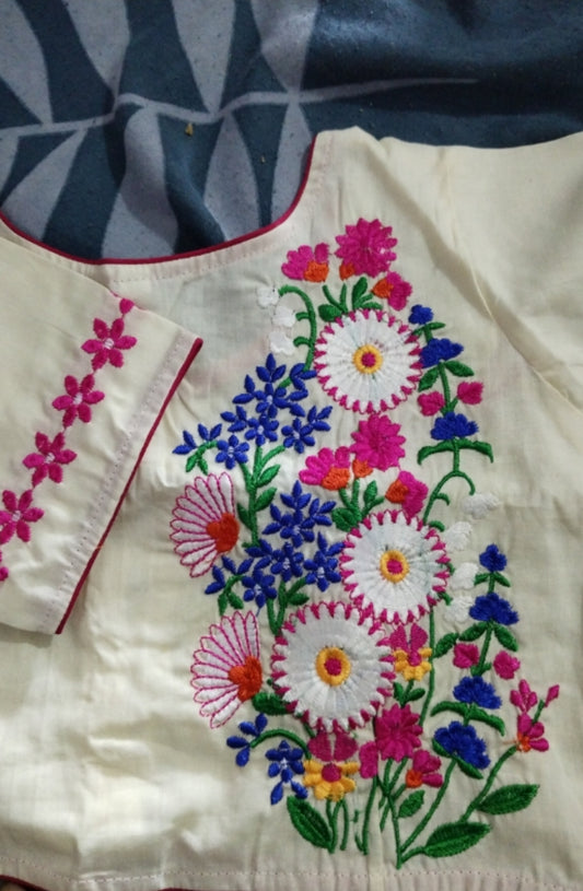 Beautiful designer readymade blouse