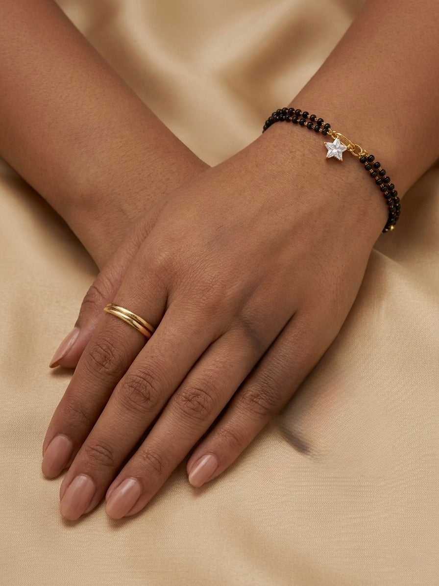 Beautiful designer hand mangalsutra