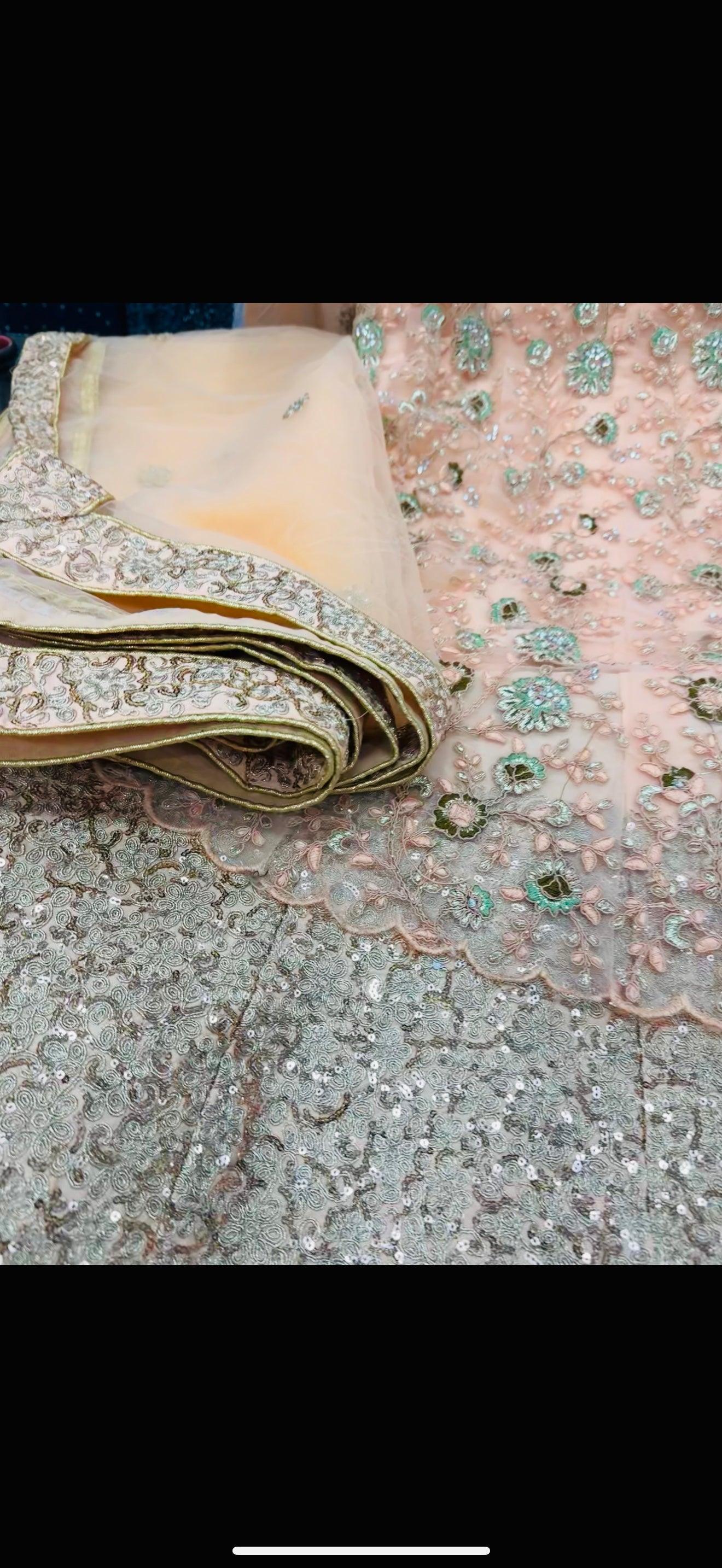 Beautiful designer fully embroidery lengha choli