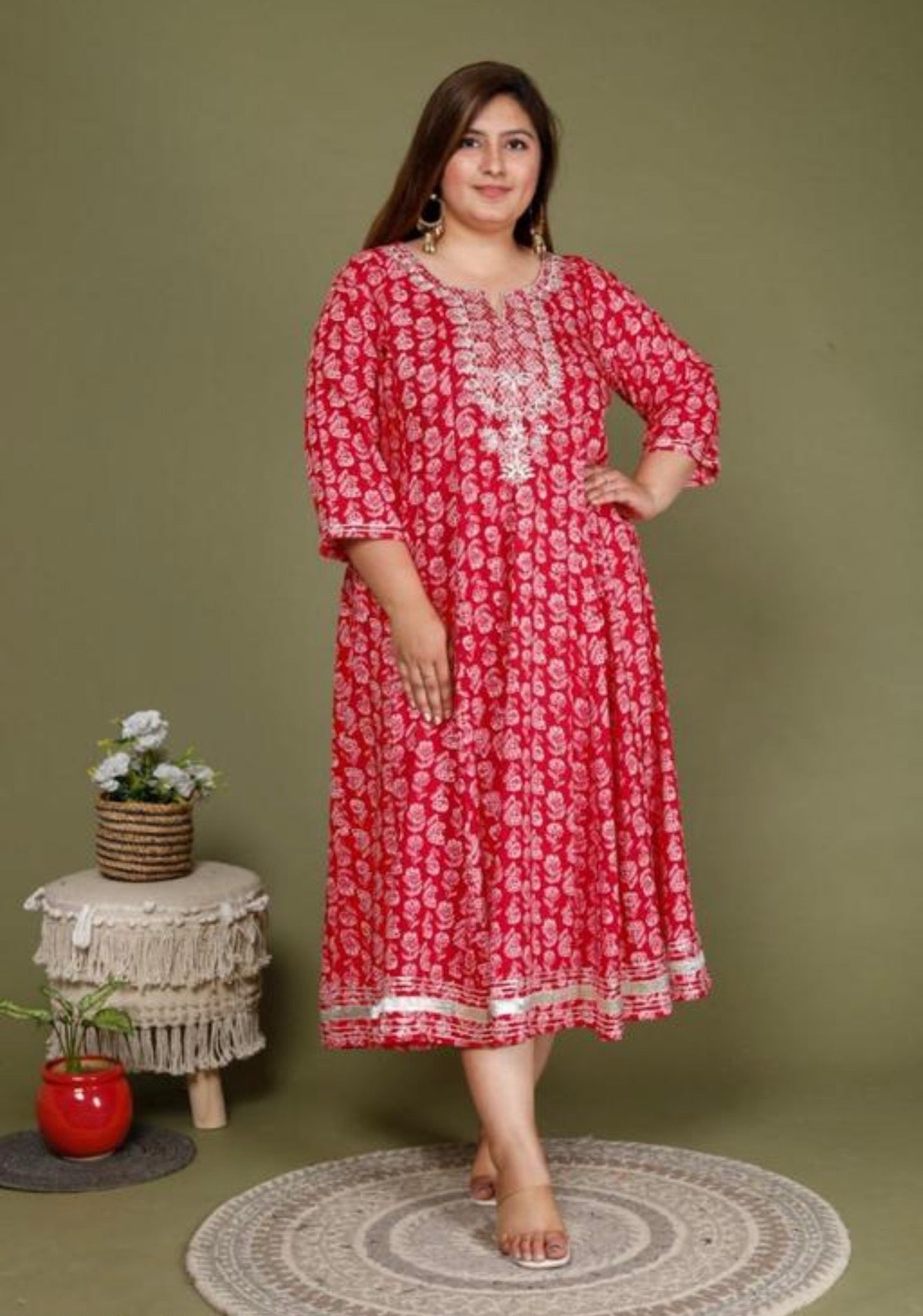 Beautiful designer flare Kurti