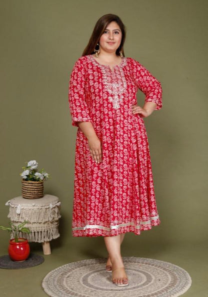 Beautiful designer flare Kurti
