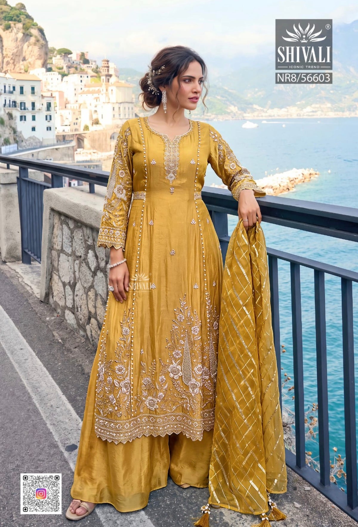 Beautiful designer Plazo suit