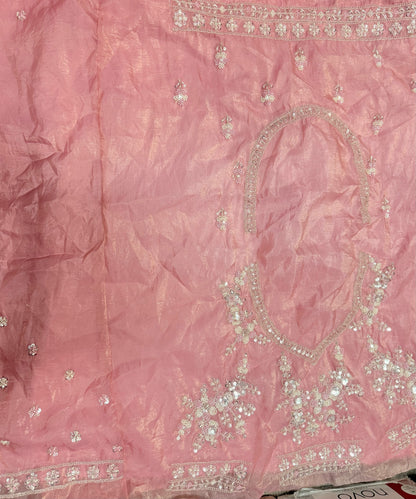 Beautiful designer semi stitched fully embroidery lengha