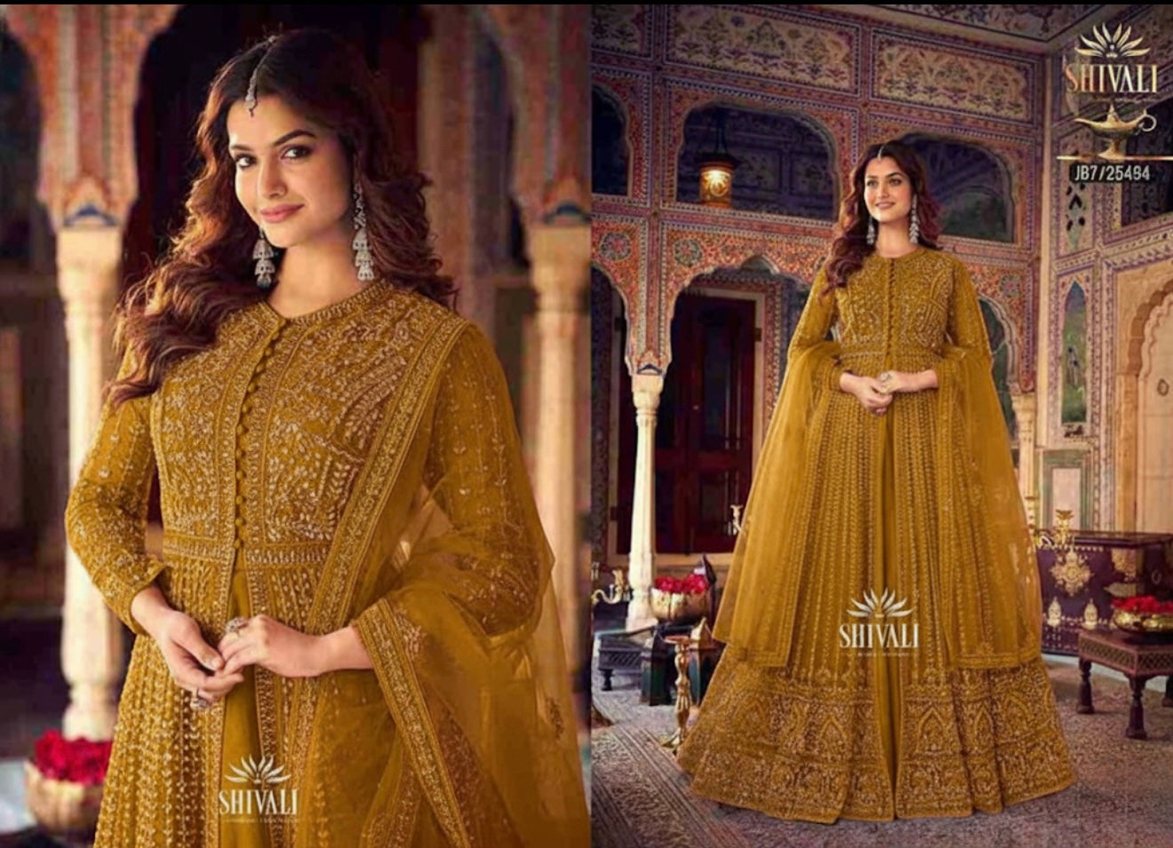 Beautiful designer anarkali suit