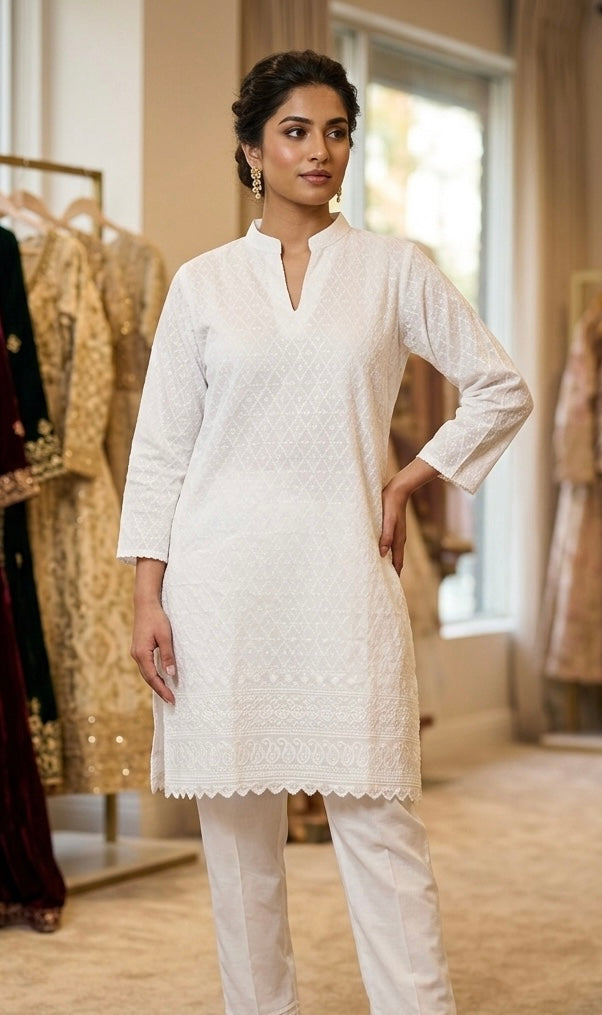 Beautiful designer Kurti with pants