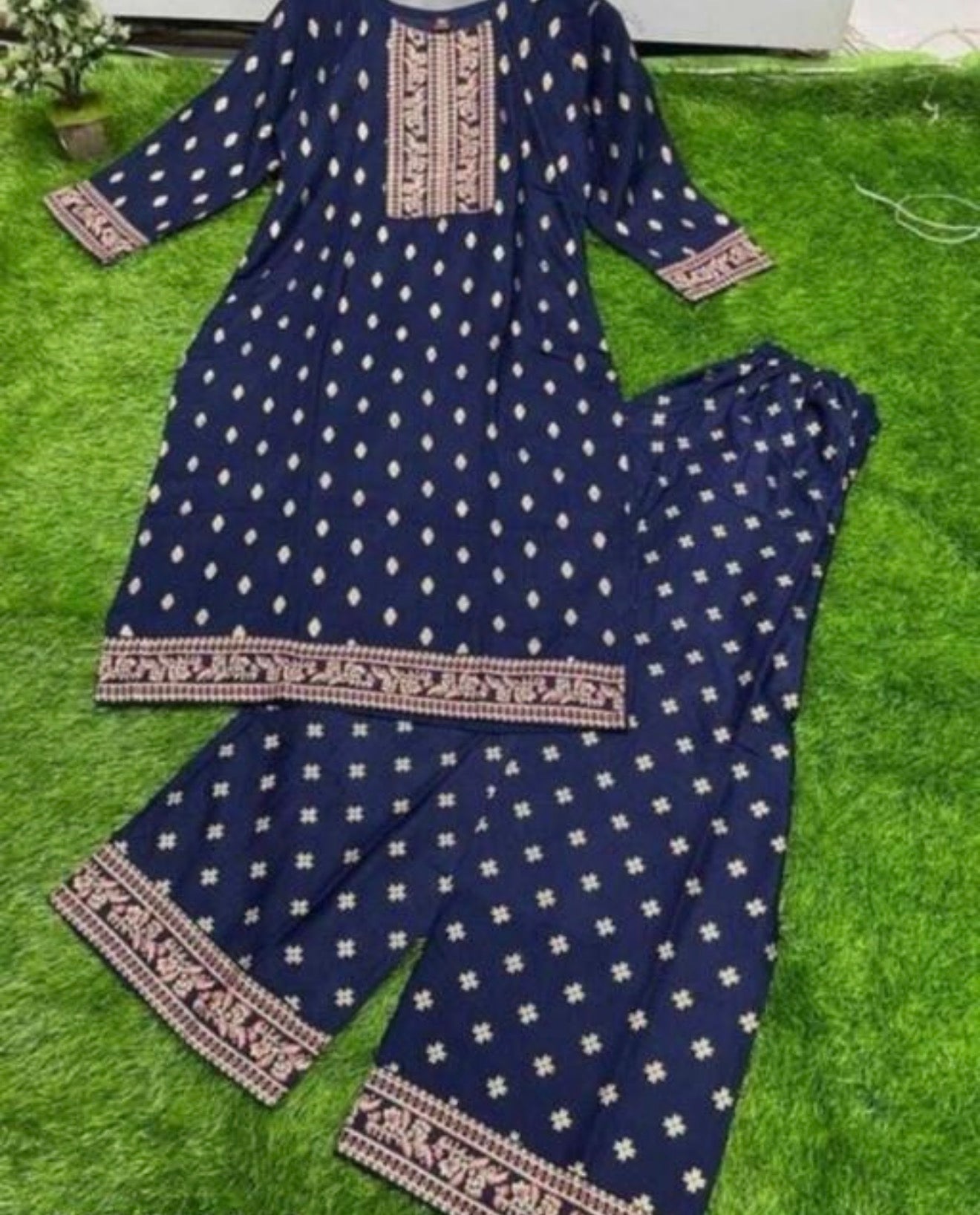Beautiful designer Kurti plazo