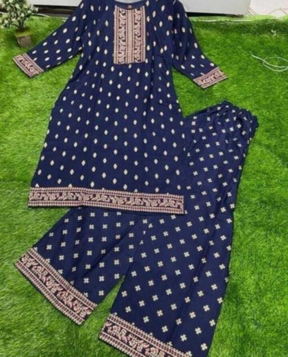 Beautiful designer Kurti plazo