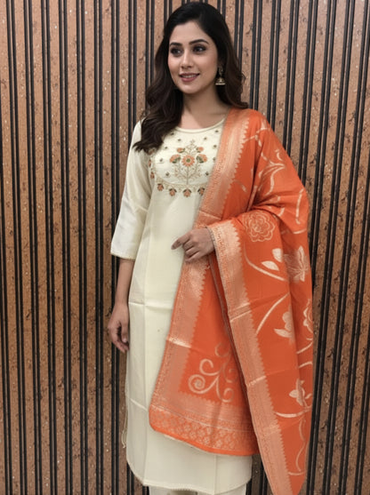 Beautiful designer Pakistani style suit