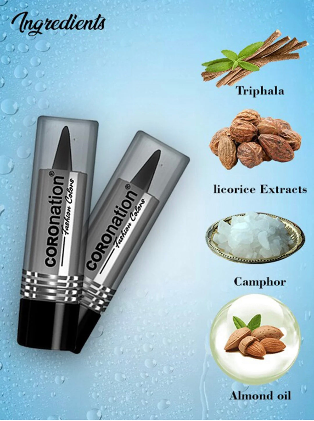 COROnation Herbal Kajal With Liquorice & Camphor