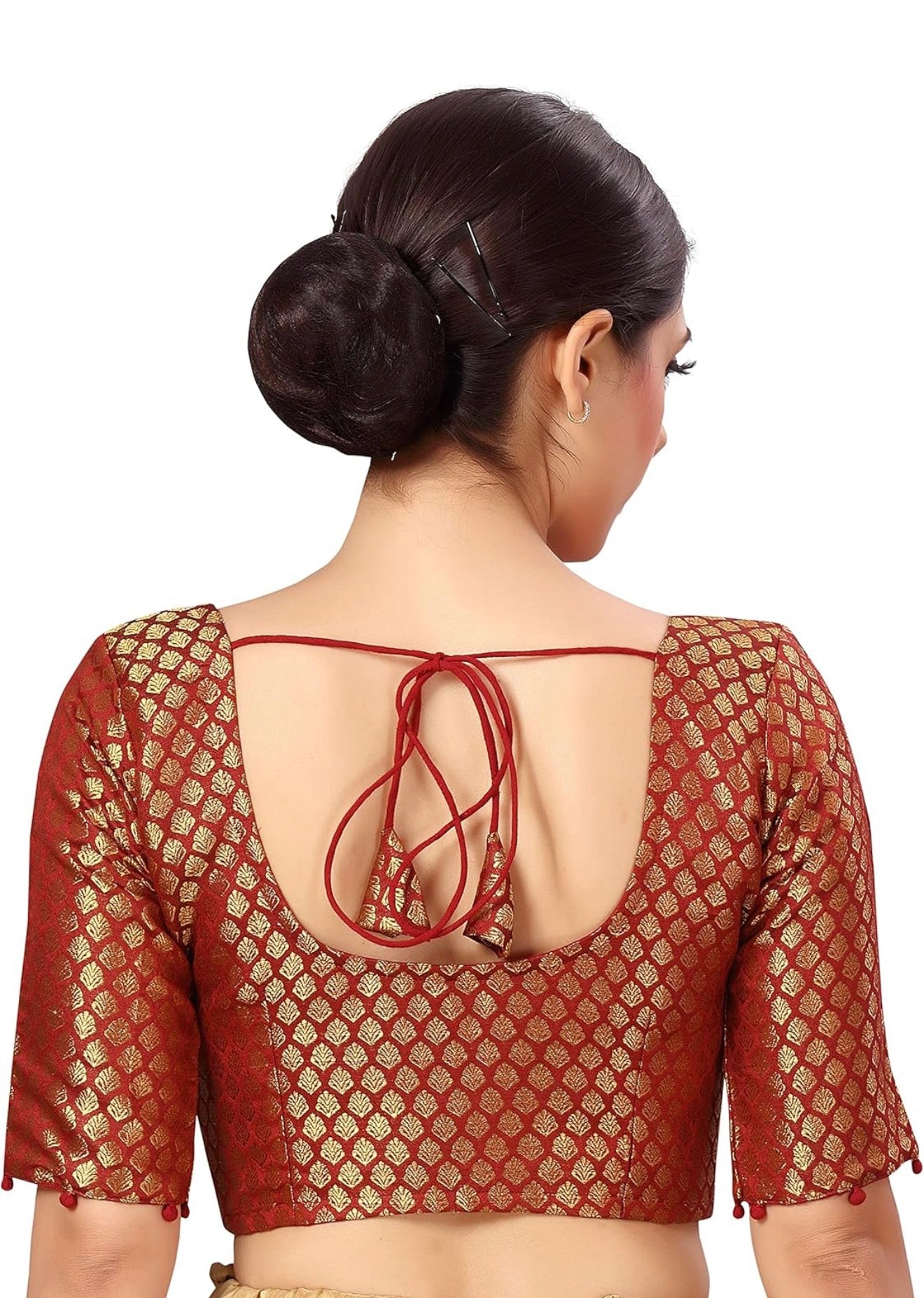 Beautiful designer brocade readymade blouse