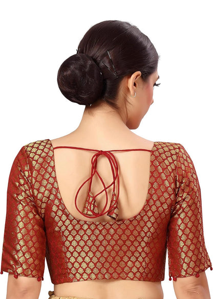 Beautiful designer brocade readymade blouse