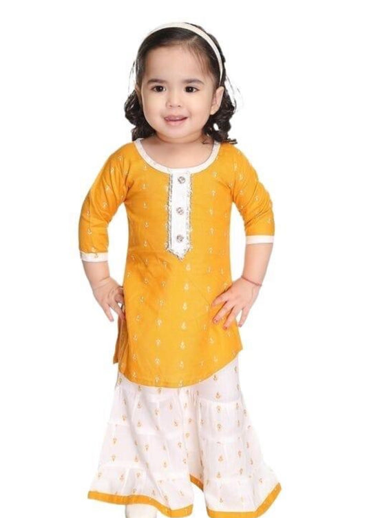 Beautiful designer 2 piece sharara suit