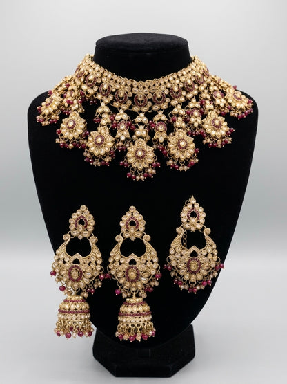 Beautiful designer necklace set
