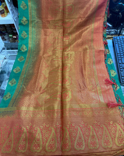 Beautiful designer silk saree