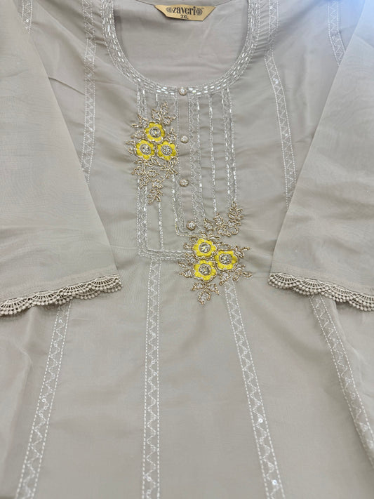 Beautiful designer Pakistani style suit