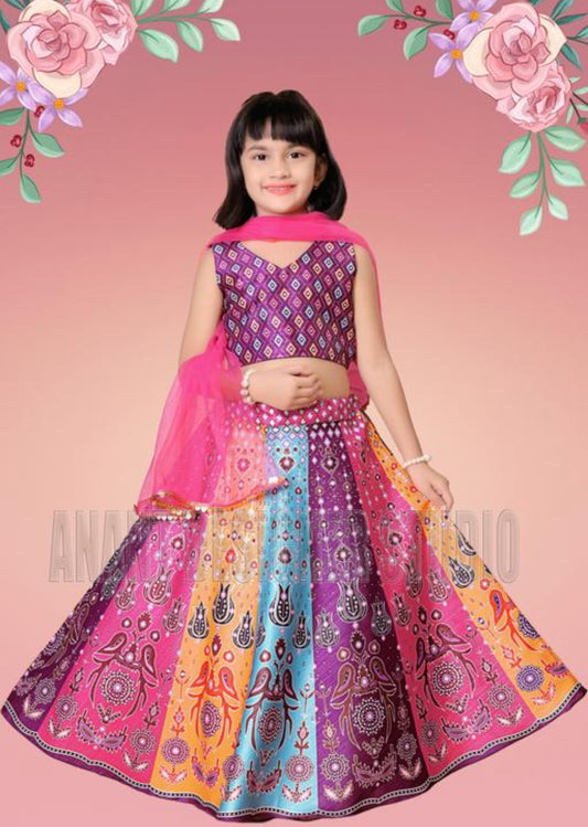 Beautiful designer lengha choli for girls