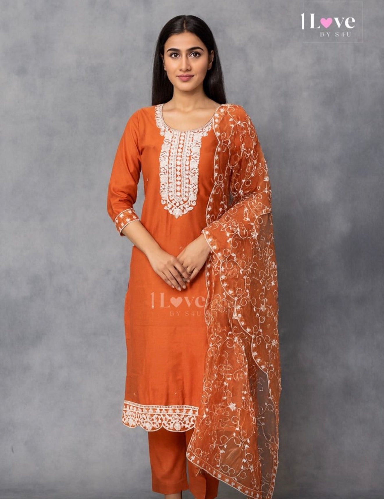 Beautiful designer Kurti pants dupatta