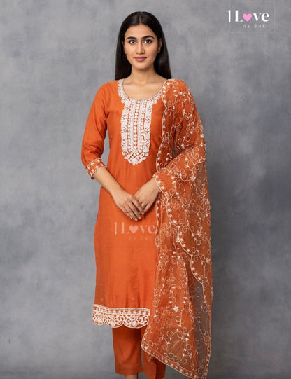 Beautiful designer Kurti pants dupatta