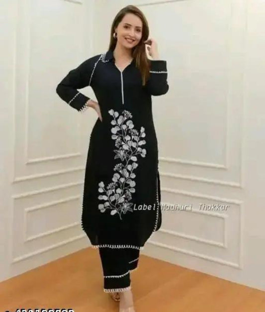 Beautiful designer Kurti with pants