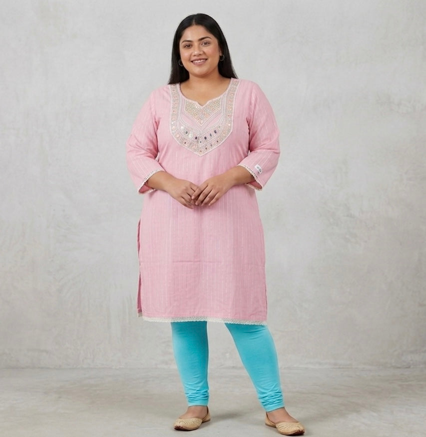 Beautiful designer Kurti with matching leggings