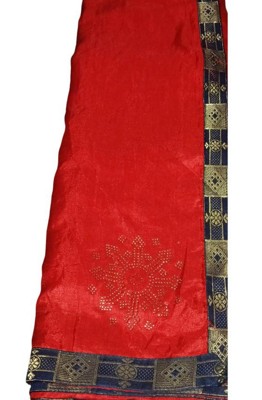 Beautiful designer silk saree