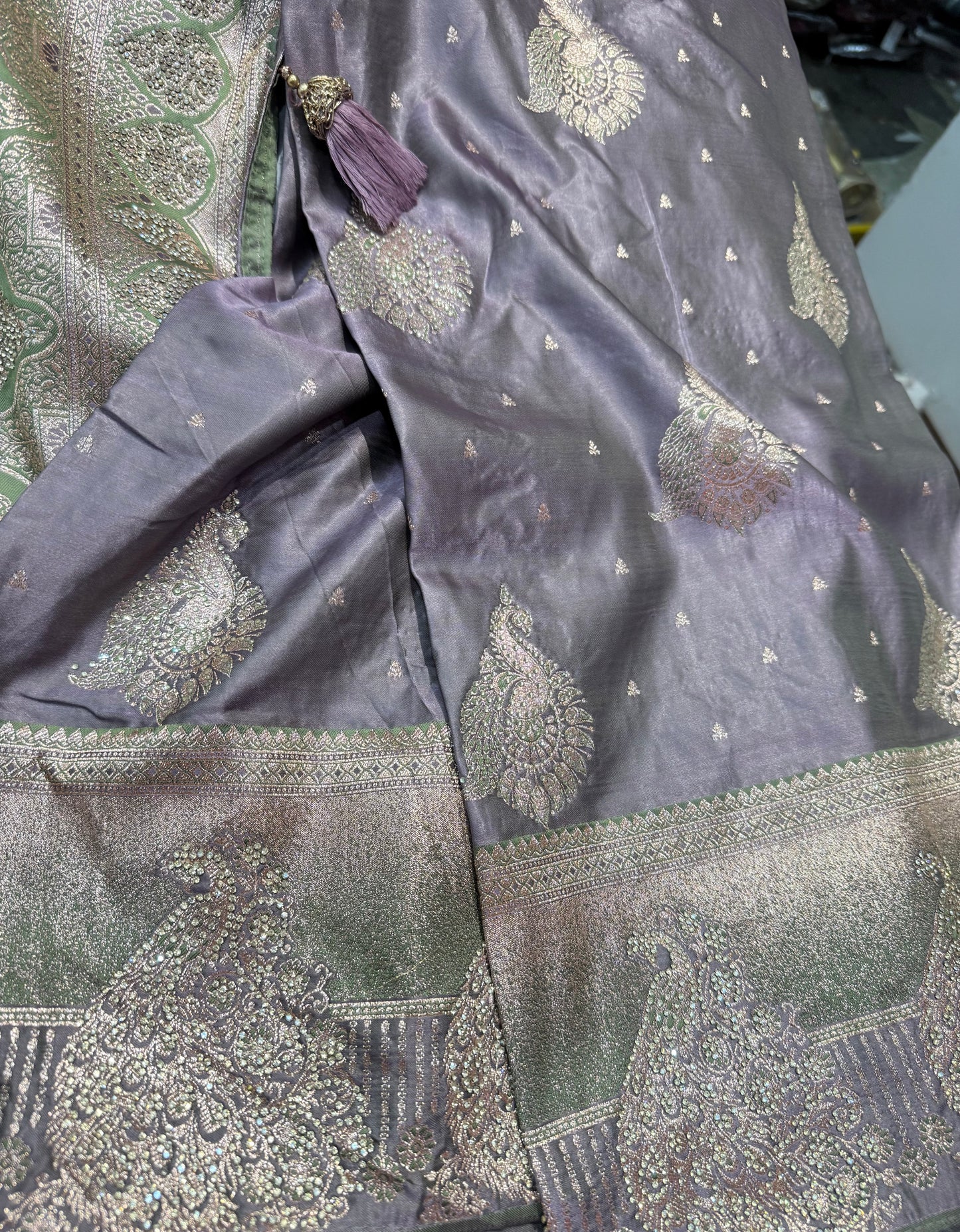 Beautiful designer pure silk saree